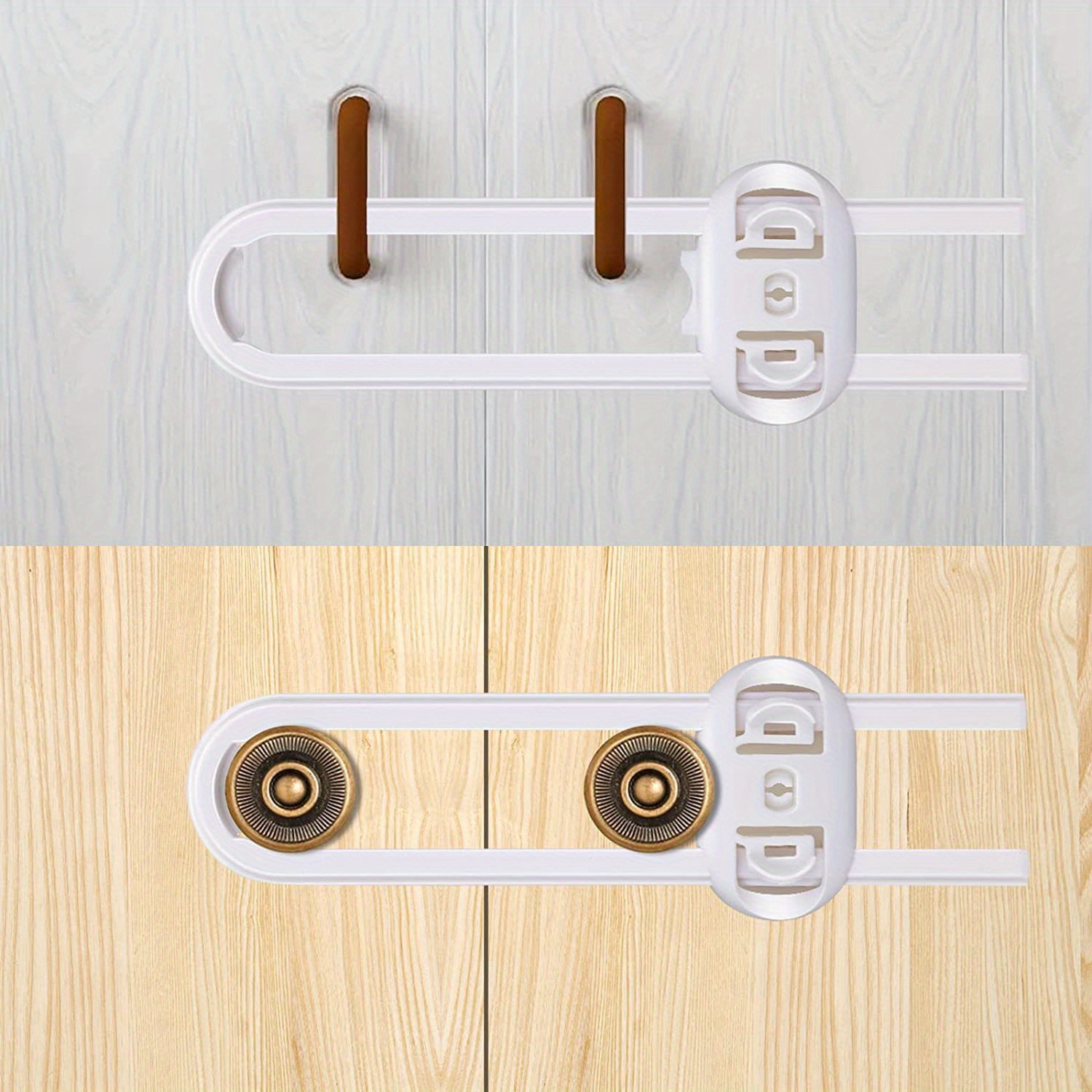Child Proof Locks for Cabinet Doors, Pantry, Cupboard, Wardrobe