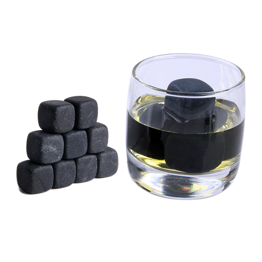 Loyerfyivos Whiskey Stones 4 Pack ,Reusable Ice Cubes, High Cooling  Technology，Stainless Steel Ice Cubes , For Whiskey, Vodka, Liqueurs, Wine
