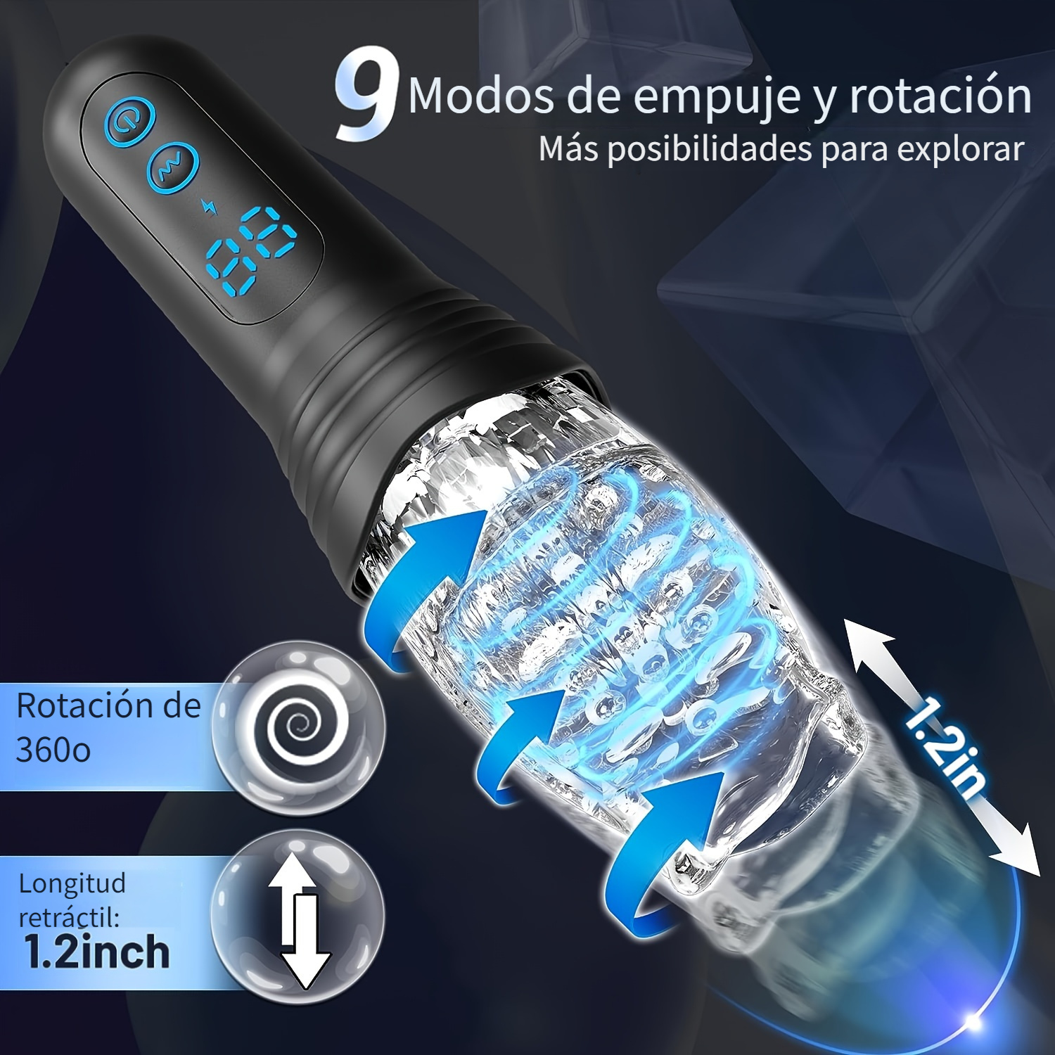 1pc Stroker Juguete Sexual Masculino Juguetes Sexuales - Temu