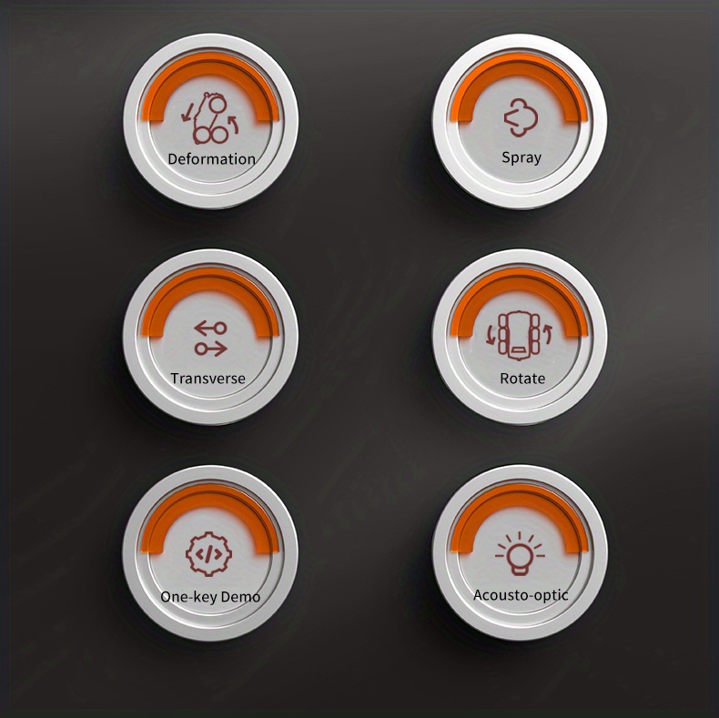 cj03 pro six wheeled water jet stunt multi function remote control vehicle variable modeling 360 drift spray cooling lighting rc car details 3