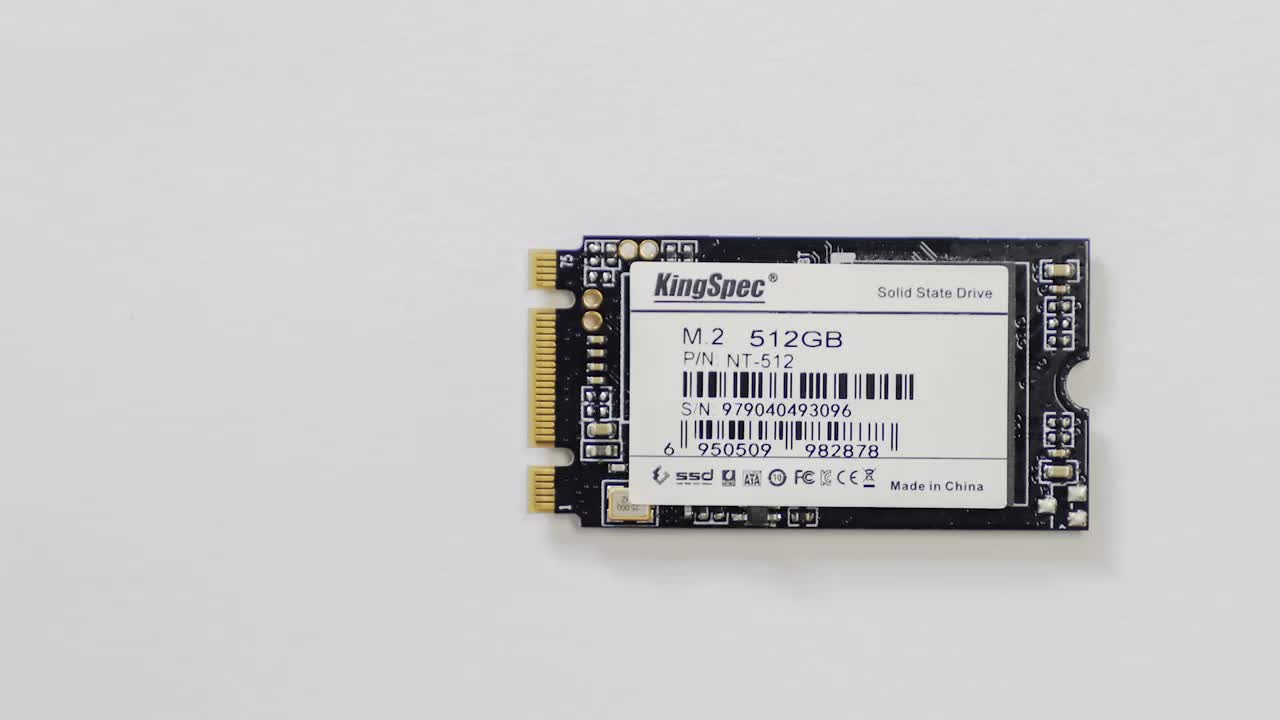  KingSpec M.2 SATA SSD, 128GB 2242 SATA III 6Gbps Internal M.2  SSD, Ultra-Slim NGFF State Drive for Desktop/Laptop/Notebook (2242, 128GB)  : Electronics