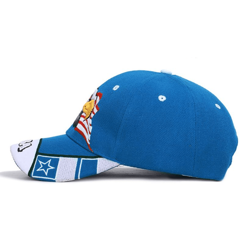 Men's Eagle USA Flag Embroidered Baseball Camouflage Sun Hat Hip-Hop Hat