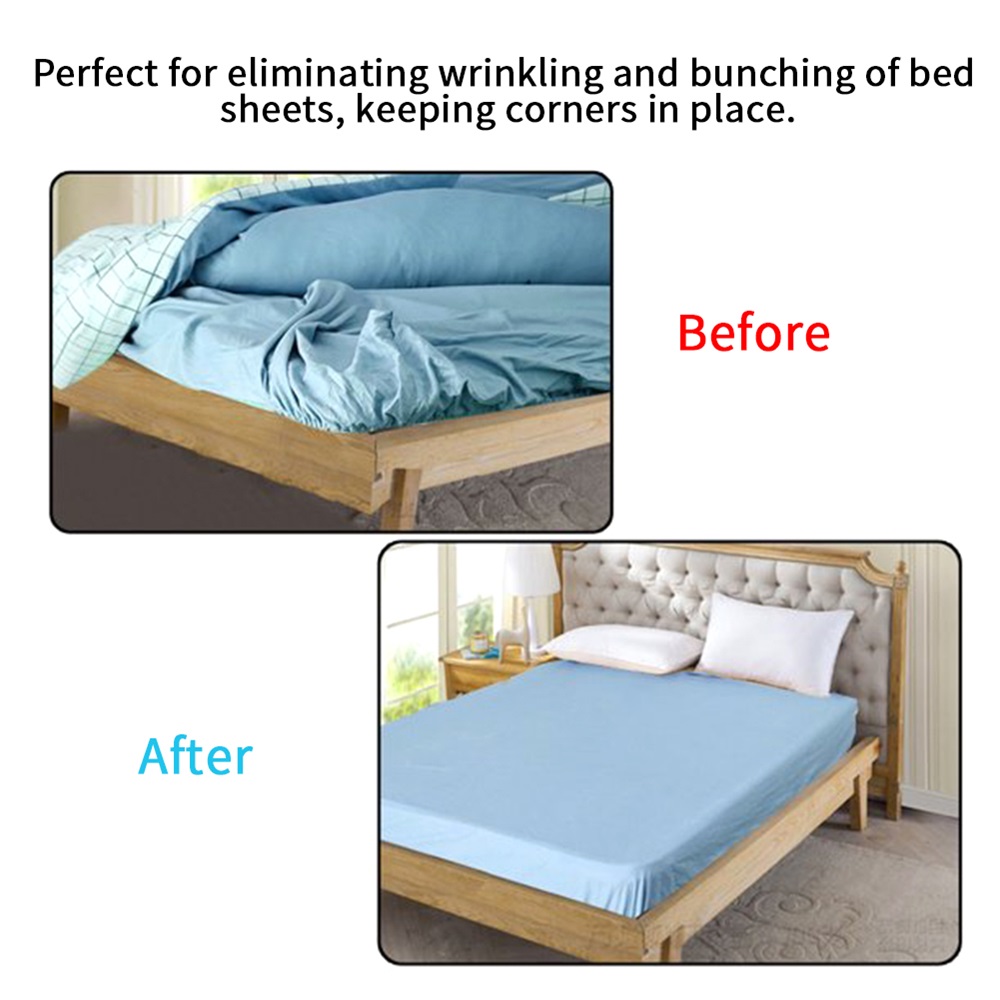 Bed Sheet Fasteners Adjustable Elastic Sheet Straps Bed - Temu