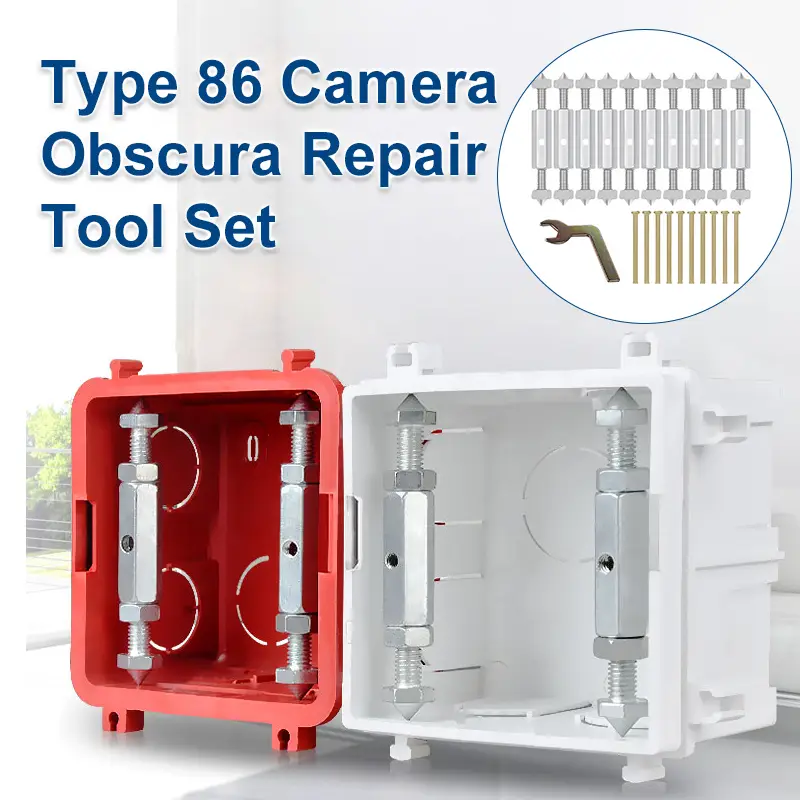 86 Type Switch Socket Cassette Screws Support Rod Wall Mount - Temu