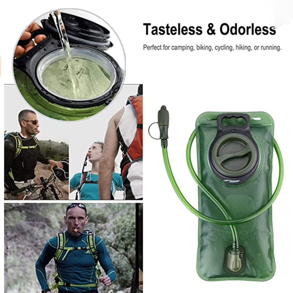 2l Water Bladder For Hiking Backpack Leak Proof Water Storage Bag Water  Container For Camping Cycling Running, Shop On Temu And start Saving