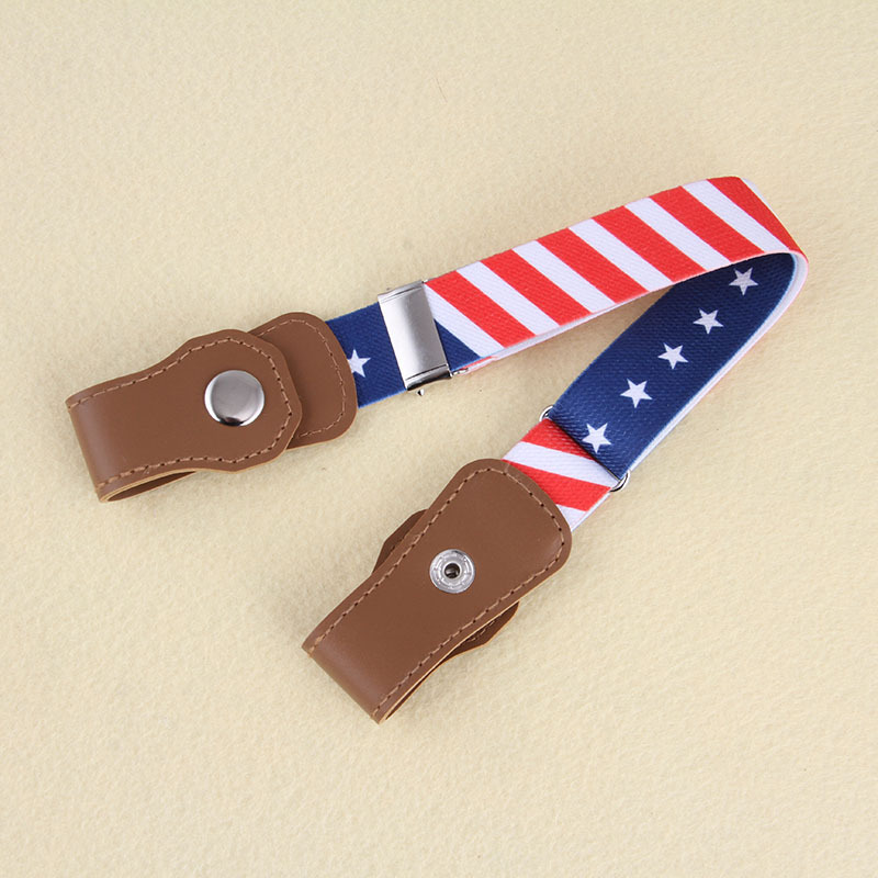 Kids Djustable Buckle Elastic Belt Stretch Belt Leather Loop - Temu