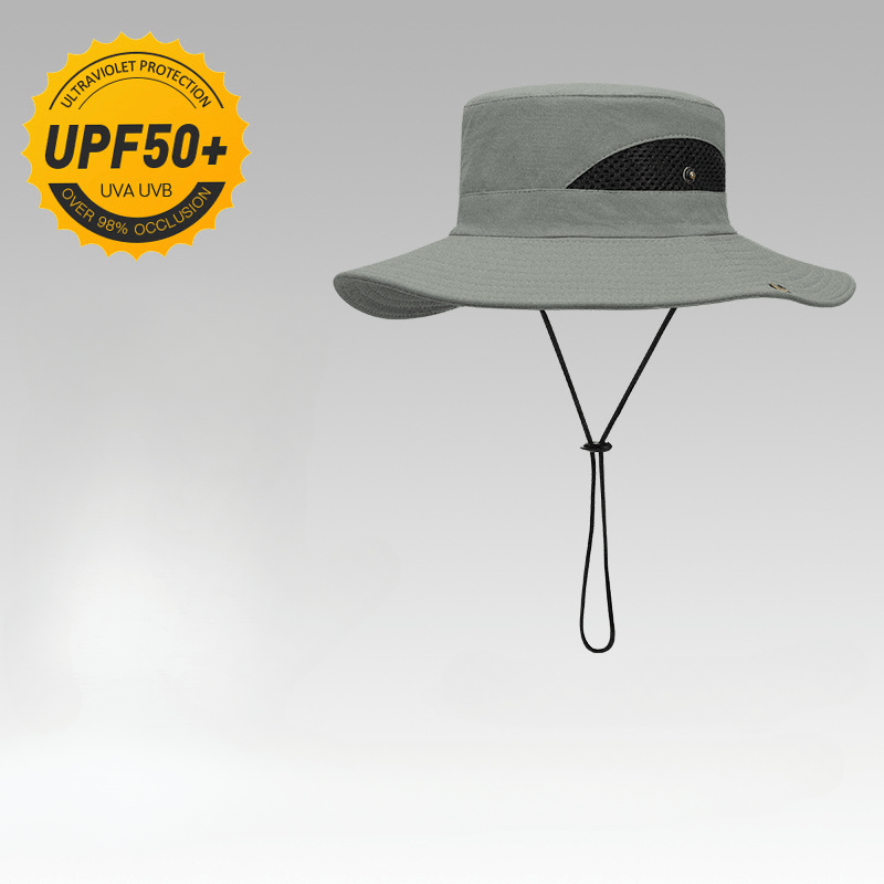 Viajeros Al Aire Libre Pescador Sombrero Hombre Ala Ancha Impermeable  Boonie Camping Vaquero Hombres Cubo Transpirable Anti UV Gorra Para El Sol  Ciclismo Gorras Máscaras Por Jiangheya, 10,64 €