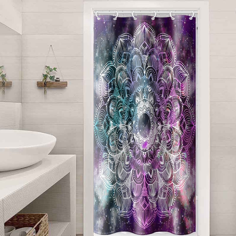 Ambesonne Purple and Turquoise Bath Mat, Hippie Ombre Mandala Inner Peace  and Meditation with Ornamental Art, Plush Bathroom Decor Mat with Non Slip  Backing, 29.5 X 17.5, Purple Aqua