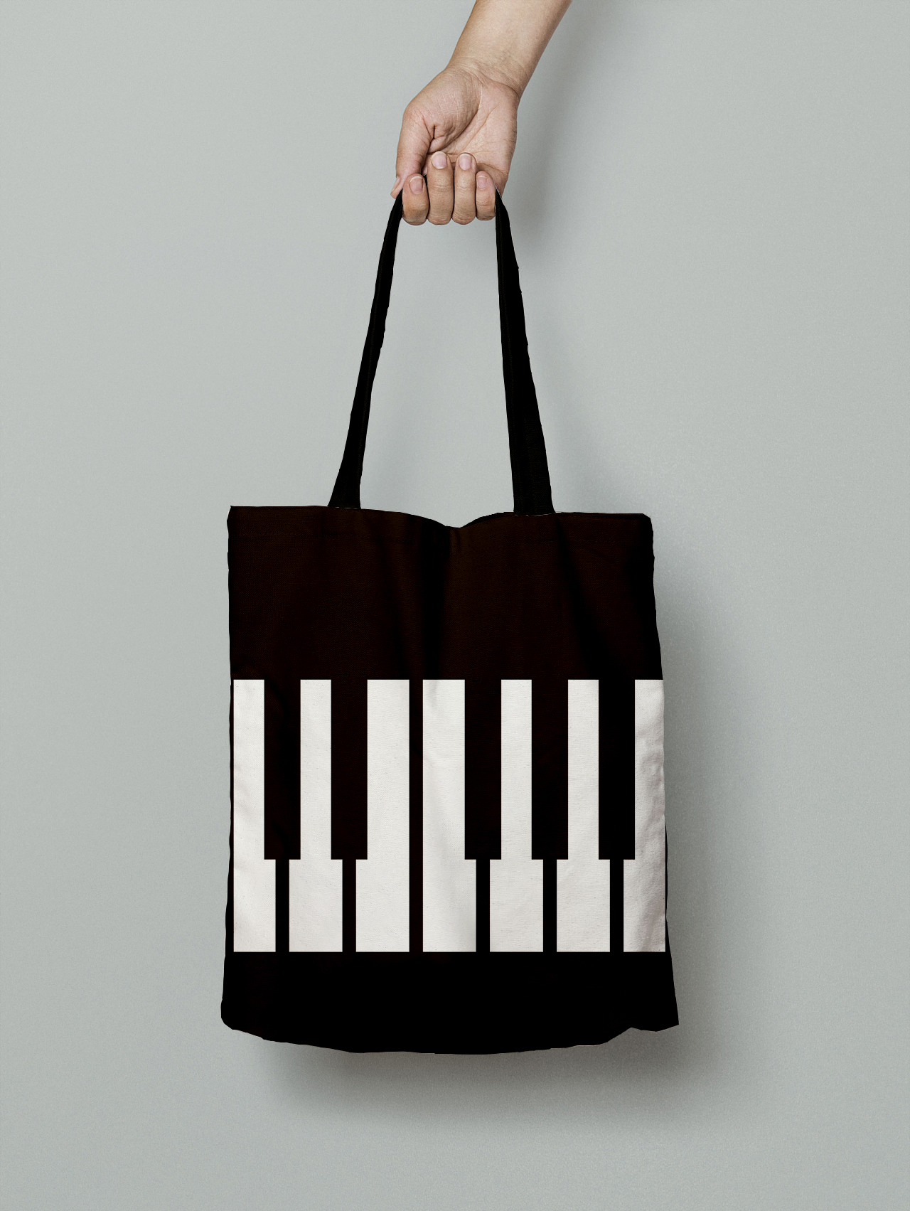 Simple Canvas Tote Bag, Women's Trendy Piano Pattern Shoulder Bag, Casual  Shopping Bag - Temu