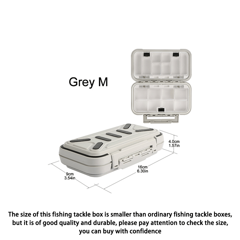 Keeshine Waterproof Fishing Lure Boxes,Small Case, Mini Box Storage  Containers Fly Ice Fishing : : Sports & Outdoors