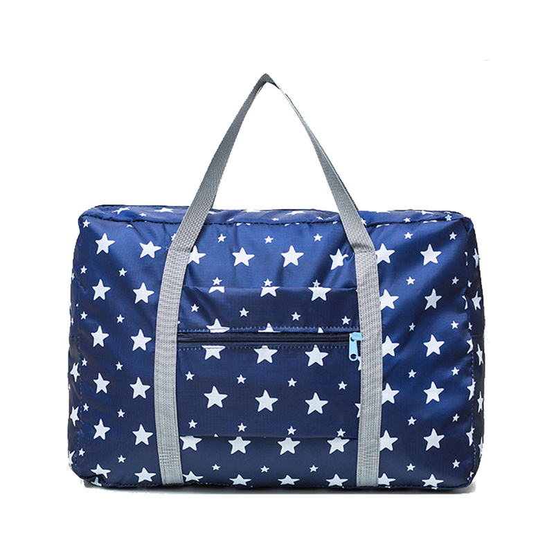 Compass Theme Travel Duffel Bag Foldable weekender