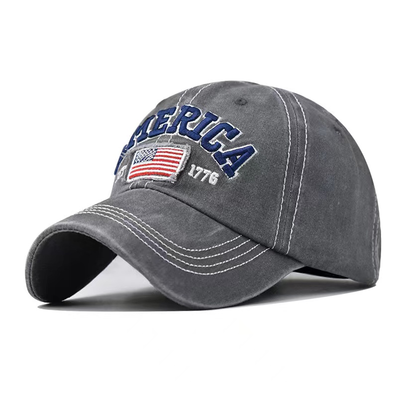 america Embroidered Baseball Breathable Unisex Outdoor - Temu Canada