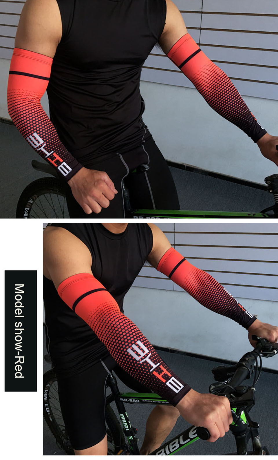 thin and breathable mens and womens outdoor cycling mountain climbing fishing basketball sun protection arm sleeve cover 2   1 pair details 13
