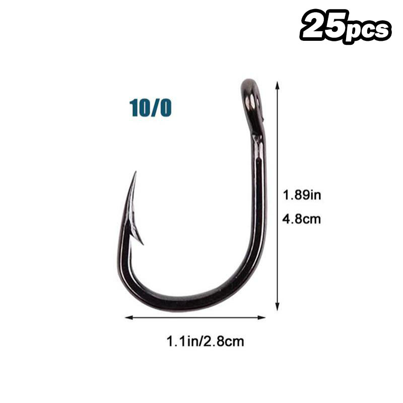 Stainless Steel Saltwater Fishing Hooks Get Ready A - Temu Canada