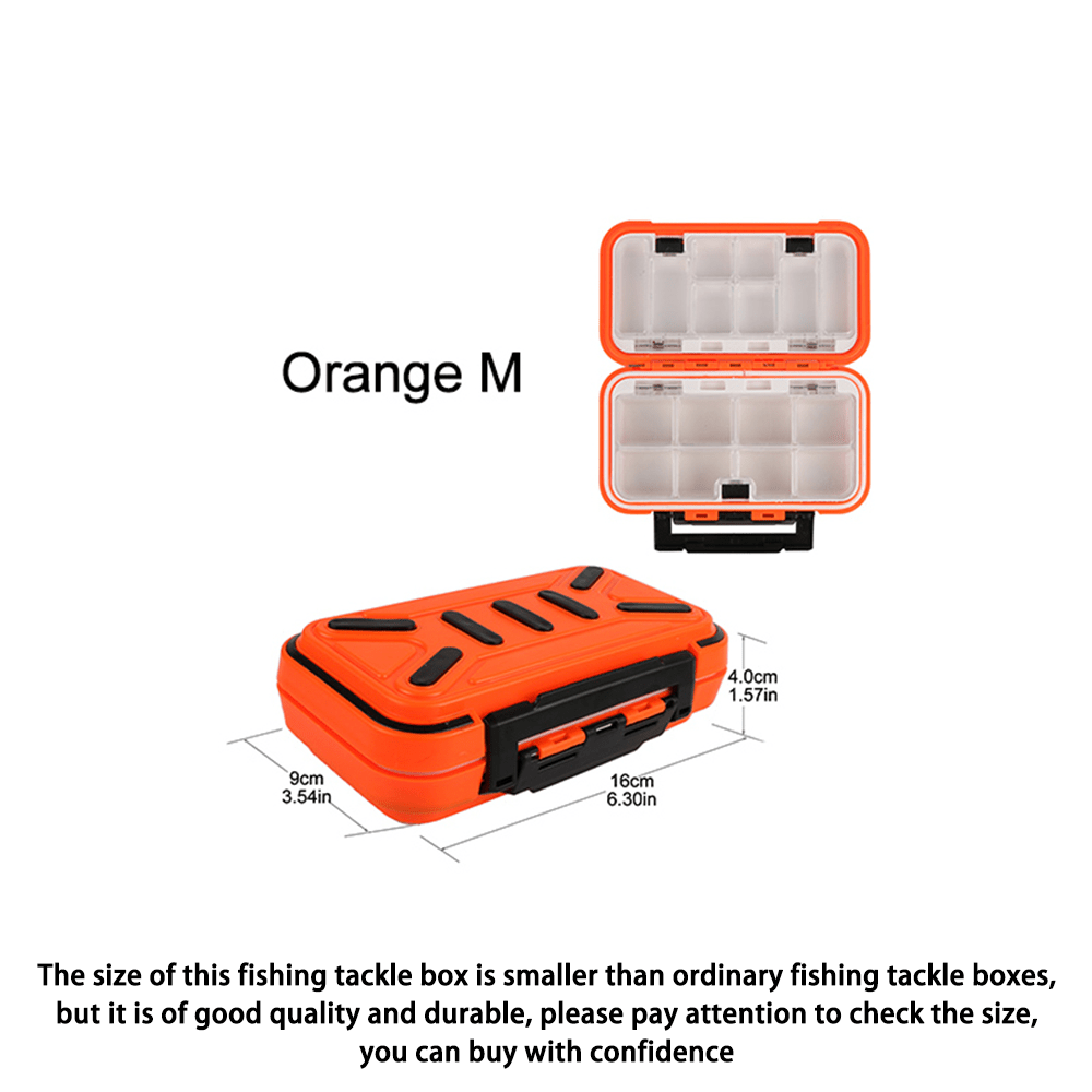 Wobbler Box Double-sided Box For Storing Tackle 14 Sections