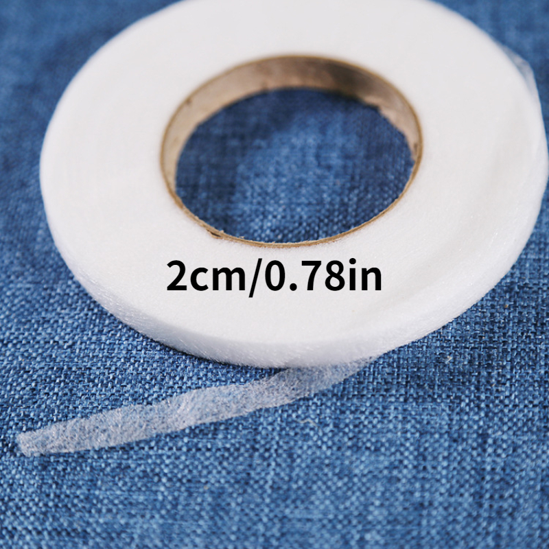  COHEALI 2 Rolls Double Sided Tape for Cloth Dress Hemming Tape  Adhesive Interlining Strip Double-Sided Tape Iron on Tape Hemming Tape for  Dresses Seam Tape for Cloth Carpet Tool White 
