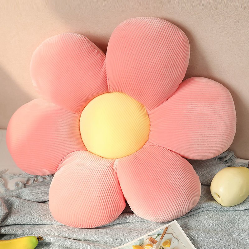 Flower Pillow Flower Shaped Throw Pillow Butt Cushion - Temu