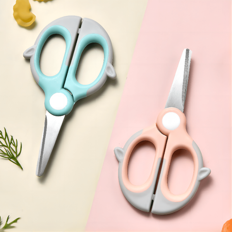 Ceramic Baby Food Scissors, Baby Food Spoons, Infant Food-grade Knives,  Full Portable Storage Boxes, And Magic Tools For Restaurants/supermarkets/ food Trucks - Temu