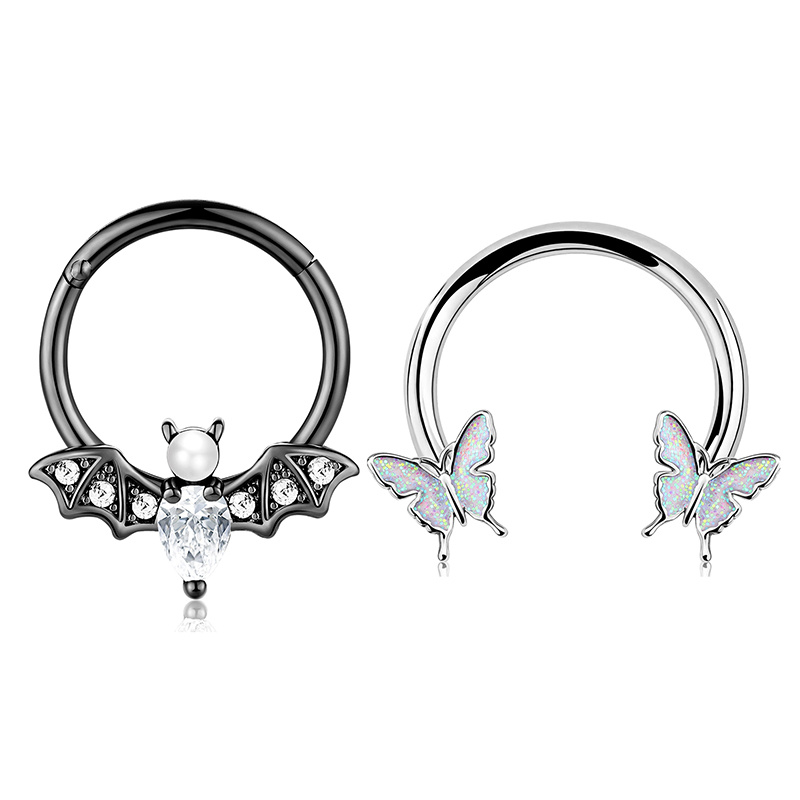 Butterfly septum store ring