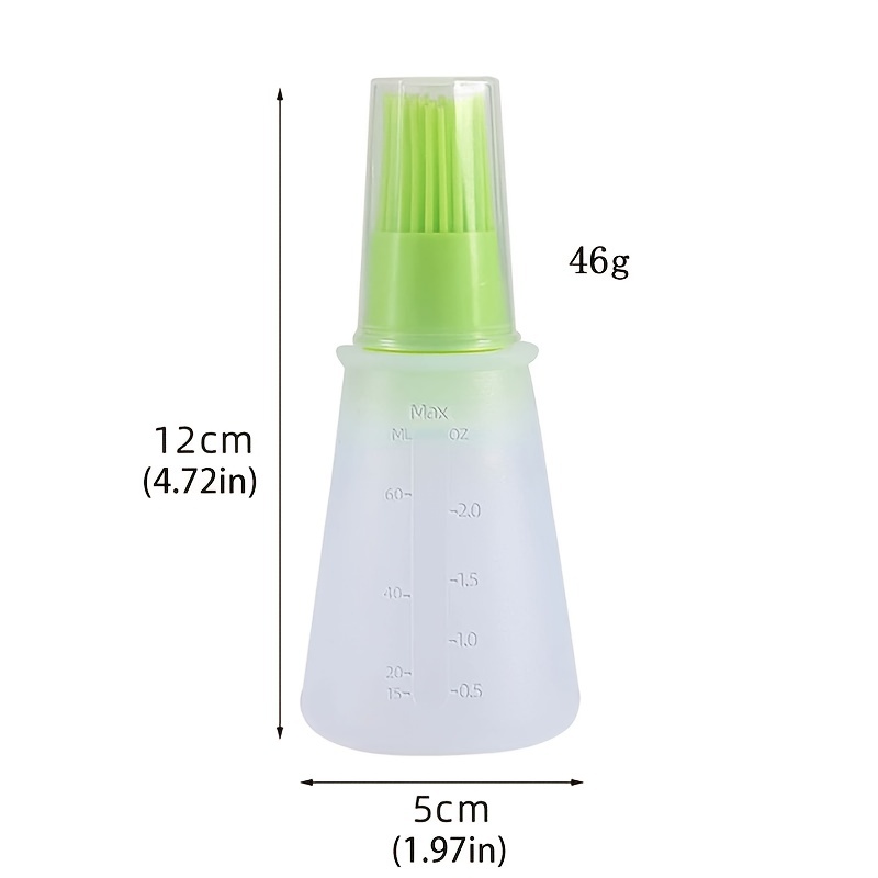 Oil Squeeze Bottle with Silicone Brush – SHOPDOPES