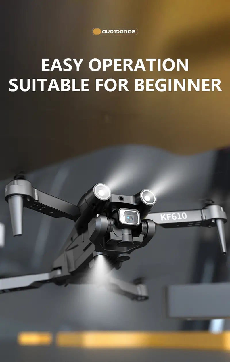drone with dual cameras 3 sides obstacle avoidance optical flow positioning automatic shot detection real time transmission one key return 360 tumbling suitable for beginner details 0