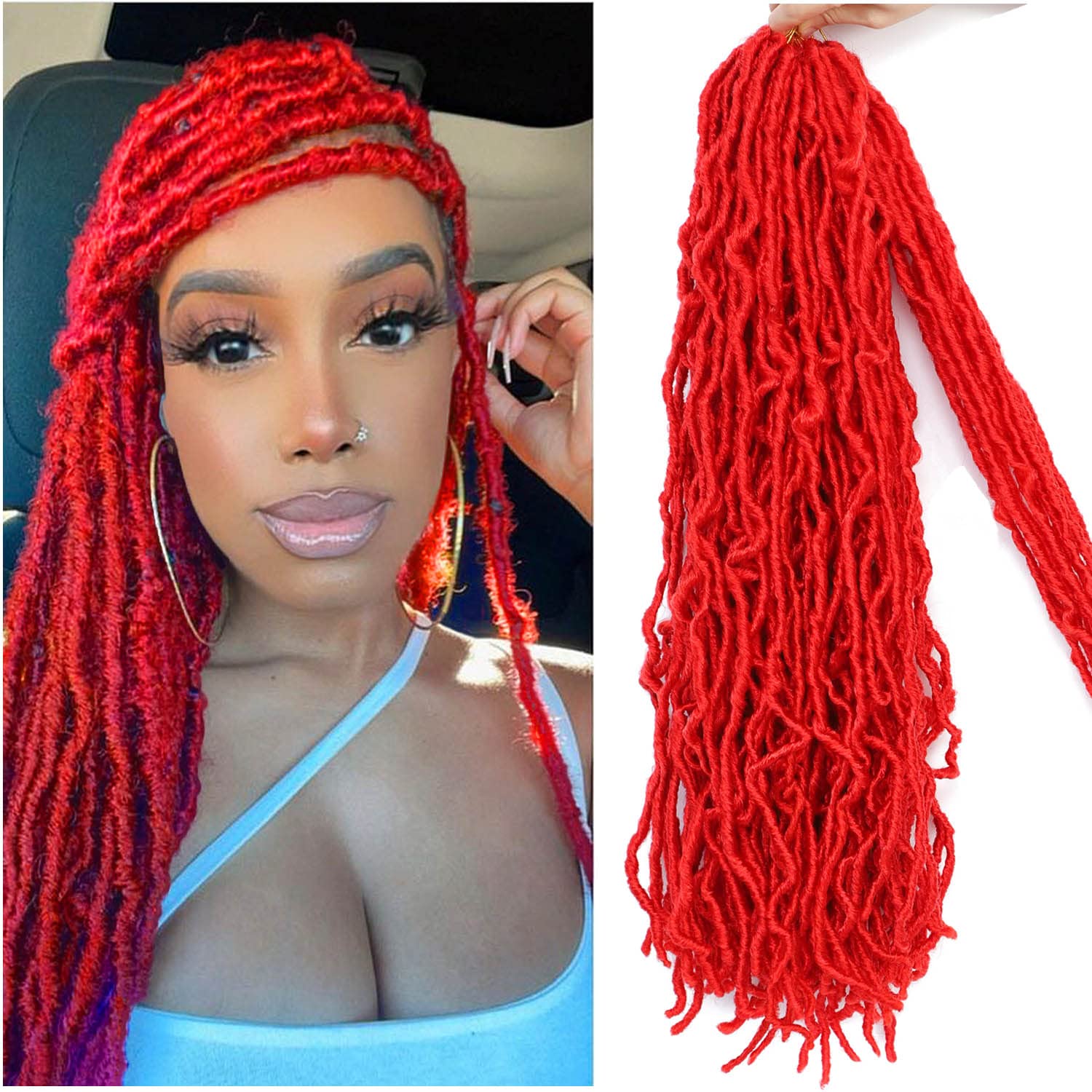 sleek locs accessories bundle faux locs