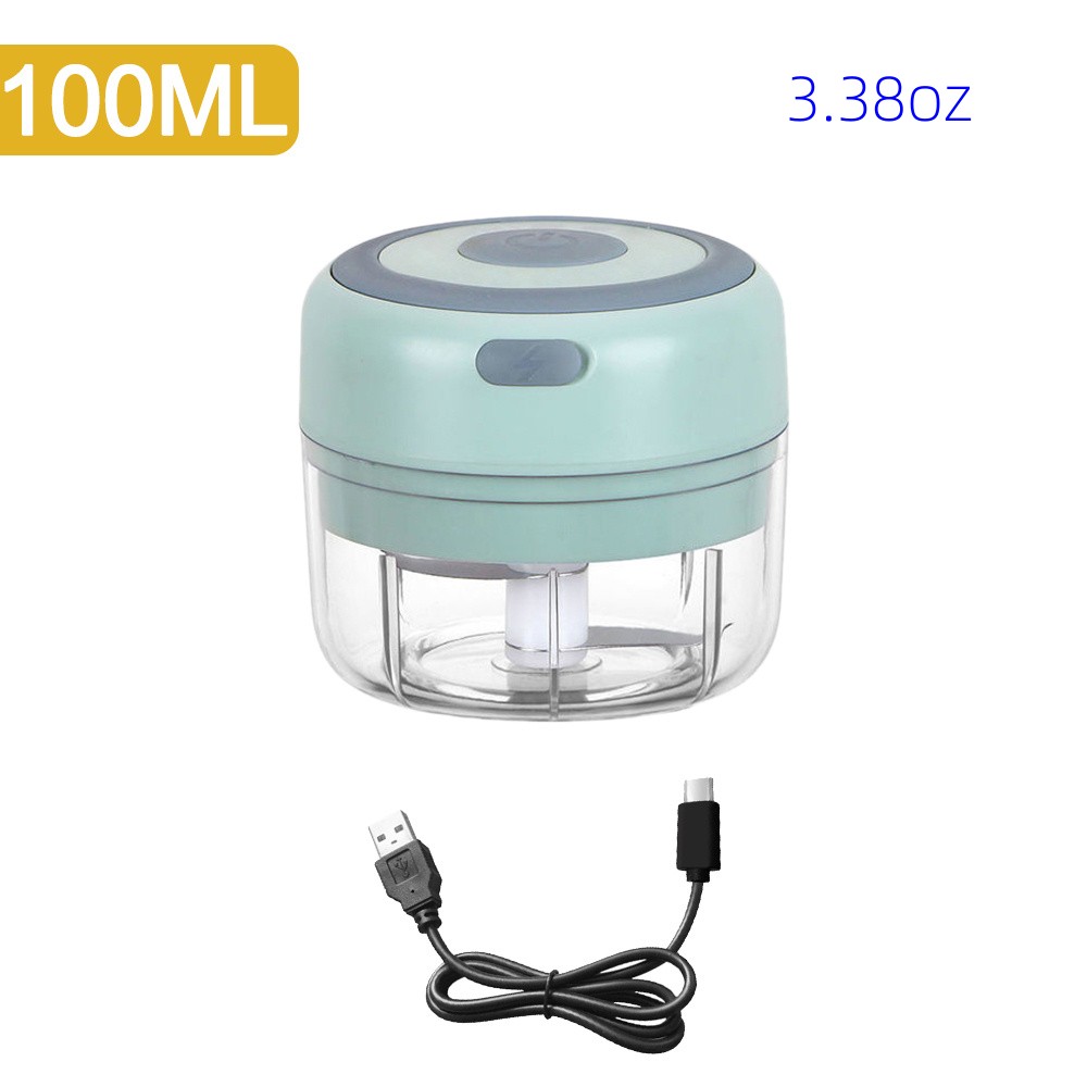 bedee Mini Picadora Eléctrica USB Recargable, Picadora de Alimentos, 250ML  Picad 