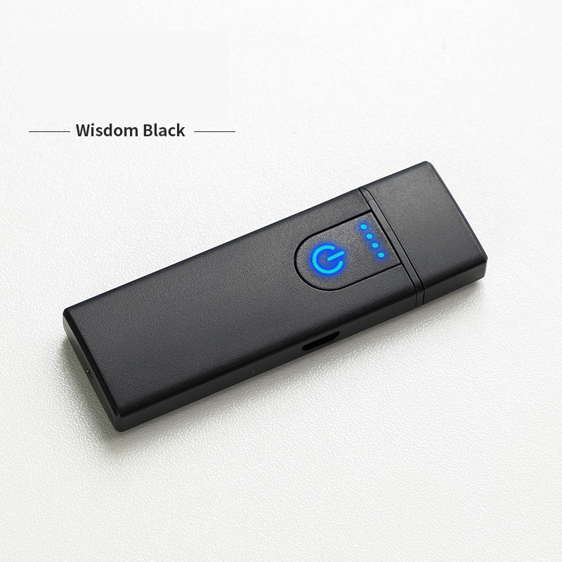 usb rechargeable electric lighter windproof touch sensitive perfect gift for dad boyfriend husband brothers details 9
