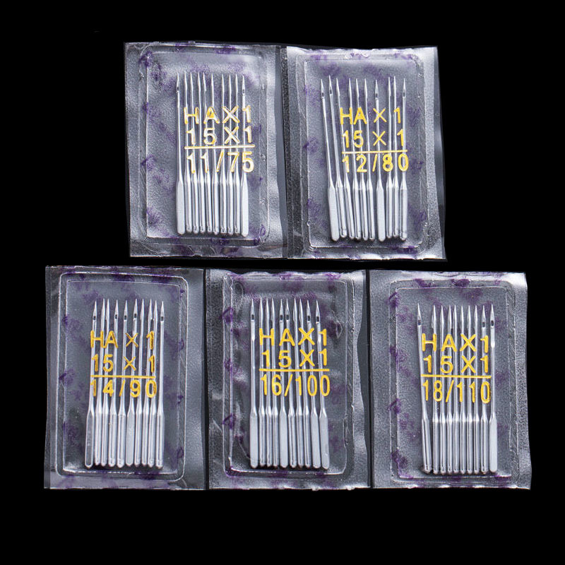 50Pcs Sewing Machine Needles 11/75,12/80,14/90,16/100,18/110 For Brother  Singer