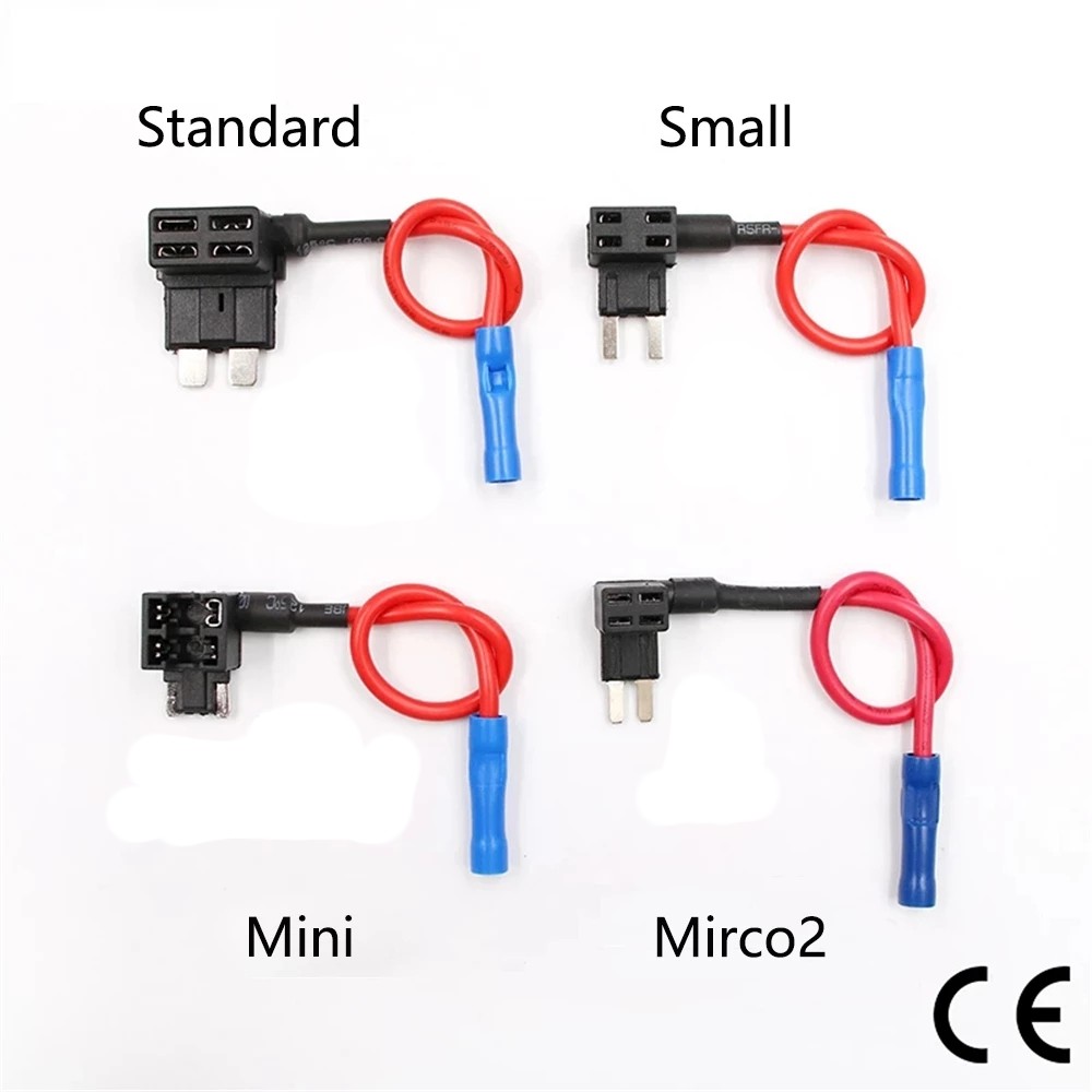 12v Fuse Holder Add a circuit Tap Adapter Micro Mini - Temu