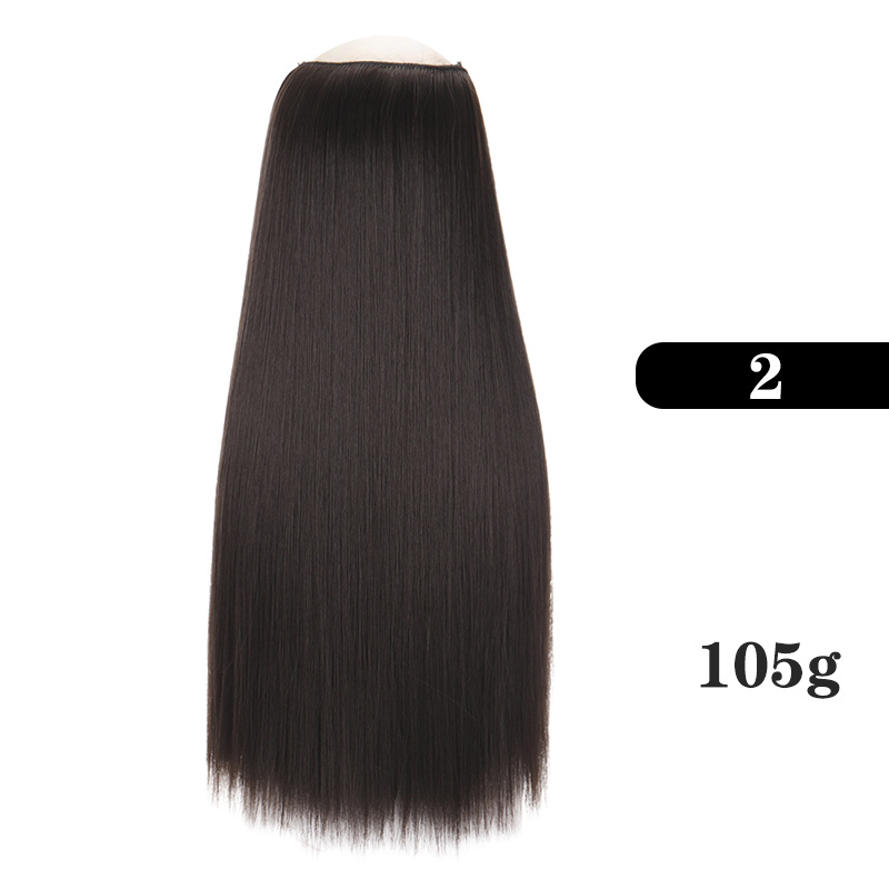 Natural Straight Hair in Black - Roblox