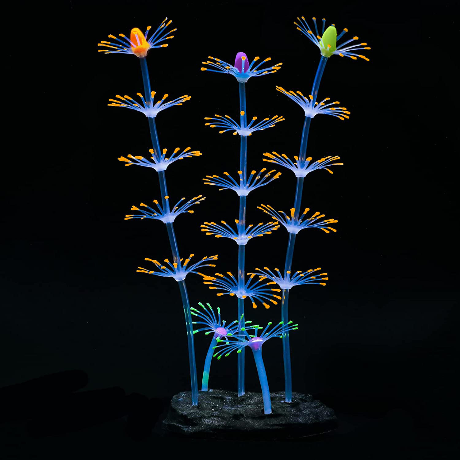 Glow Fish Tank Silicone Artificial Coral Plants Aquarium Decoration, Free  Shipping, Free Returns