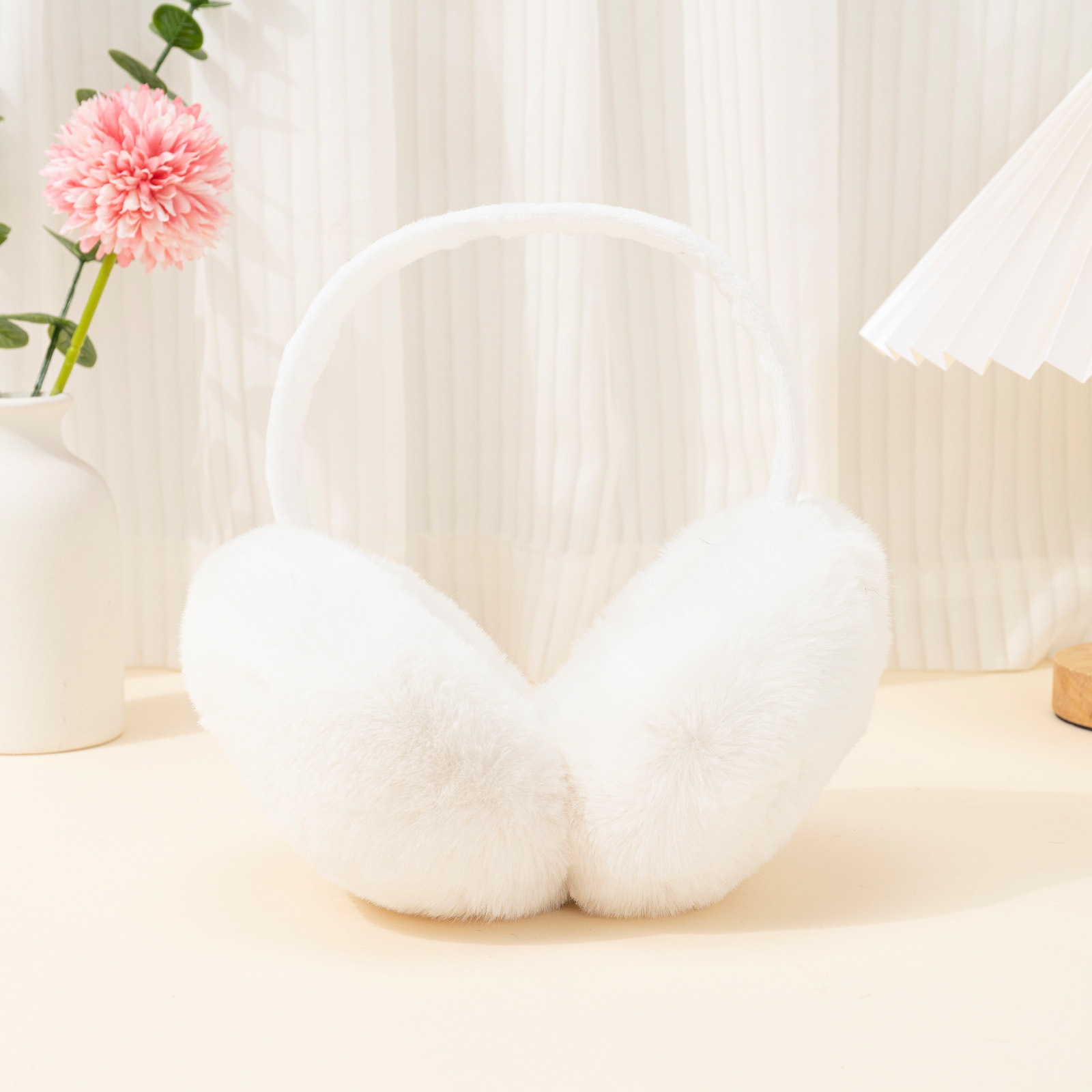 Winter Faux Fur Earmuffs Foldable Ear Warmers