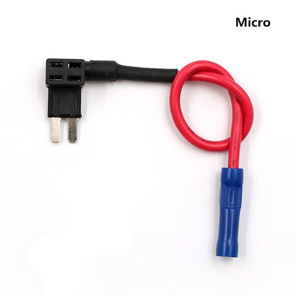 12v Fuse Holder Add a circuit Tap Adapter Micro Mini - Temu