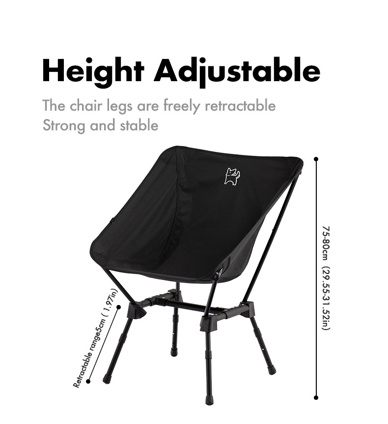 Ultralight Portable Folding Chair For Fishing And Camping Durable Aluminum  Alloy Frame Comfortable Back Support, Don't Miss These Great Deals