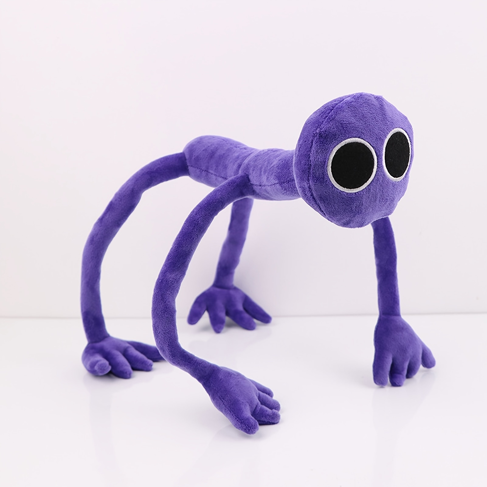 50cm Purple Rainbow Friends Plush Toys Cartoon Game Figure Dolls Kawaii  Purple Monster Soft Stuffed Animals