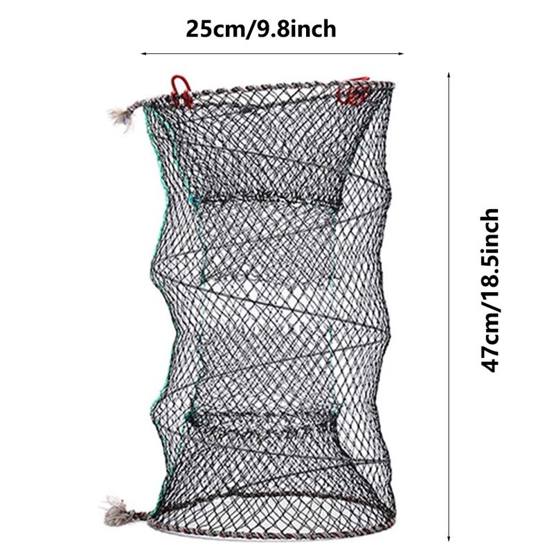 Eel Fishing Cage Upgraded Plastic Shrimp Trap Cage 8-Hole 3-Hole Catch  Loach Lobster Mixed Fish Dedicated Eel Trapping Artifact - AliExpress