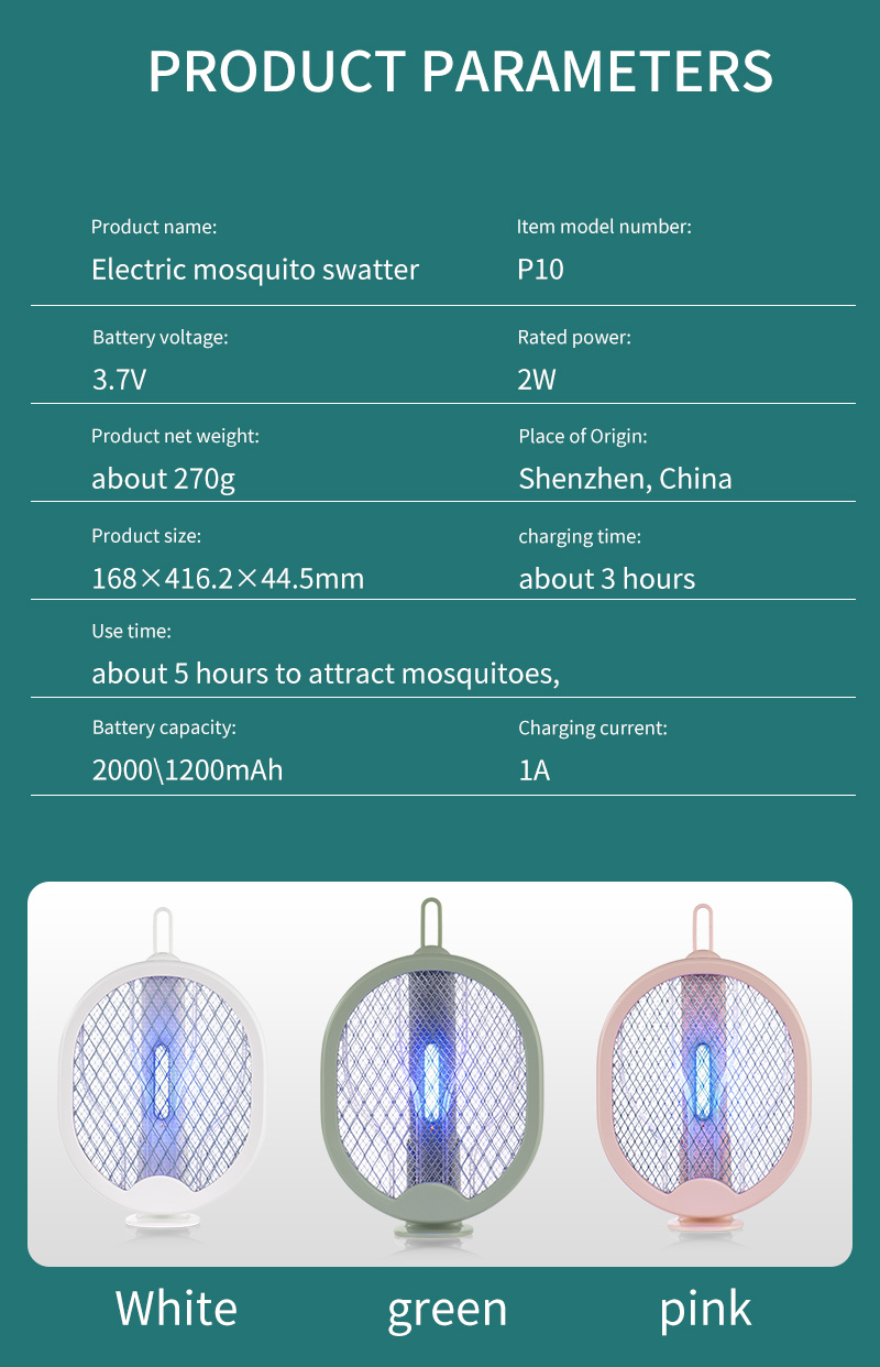 Plastic Portable Electric Bug Zapper Temu