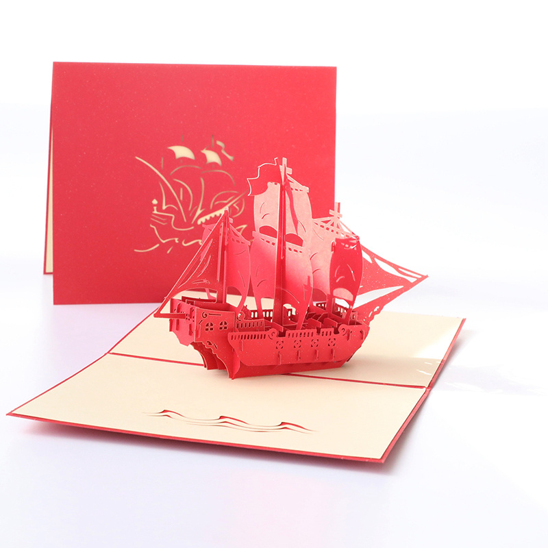 Birthday Creative Greeting Card New Hollow Paper Carving - Temu