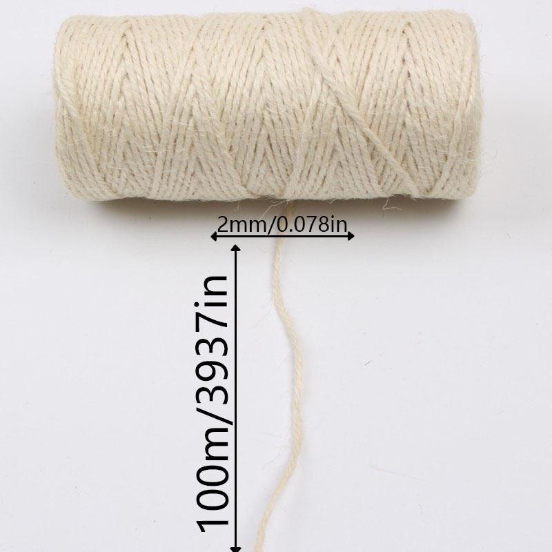 Diy Hand Accessories Color Hemp Rope Cylinder - Temu Netherlands