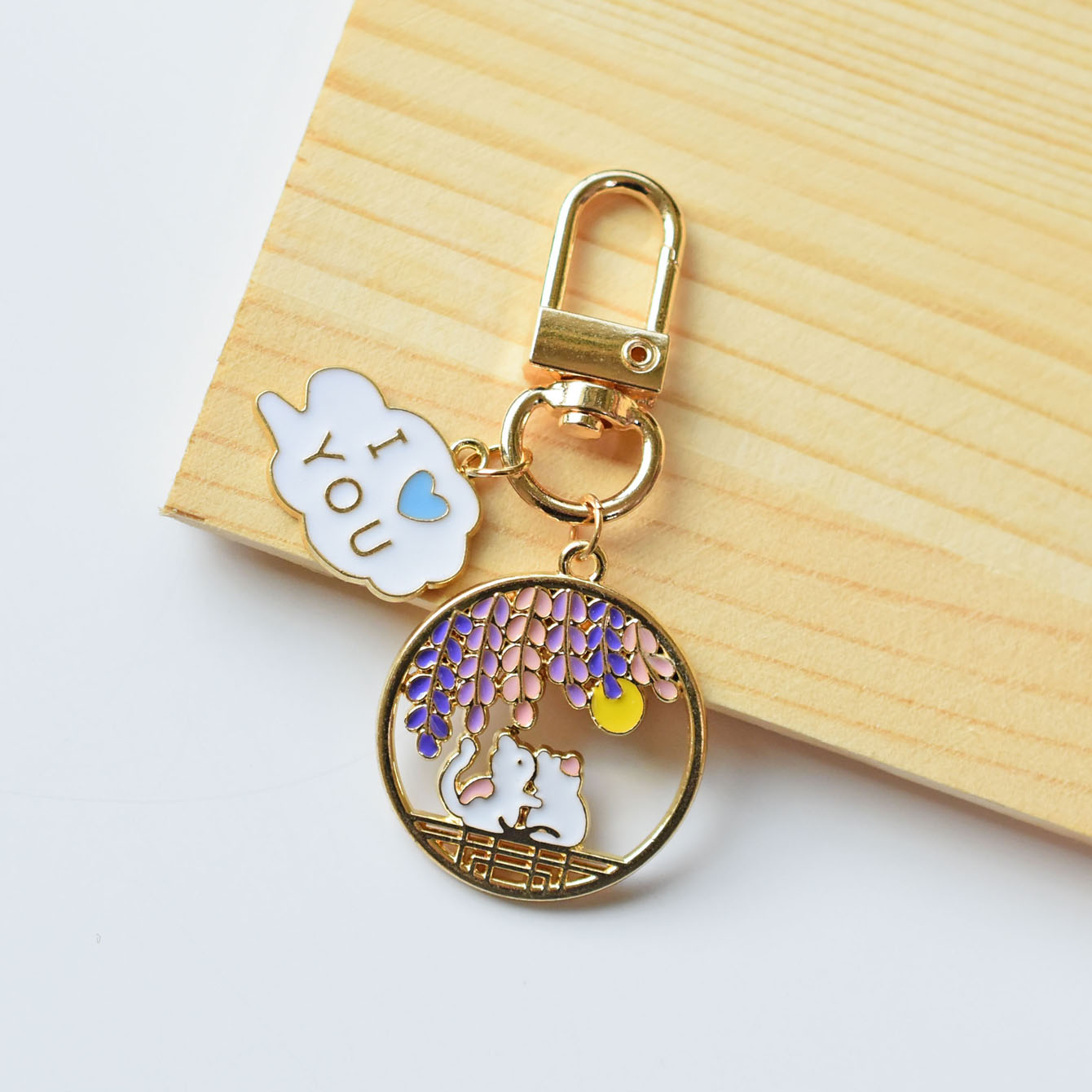 Cute Rhinestone Cat Keychain For Women - Perfect Bag Decoration And Gift  Idea - Temu