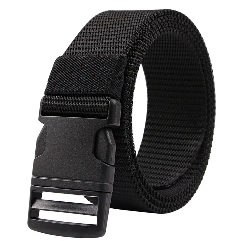 Breathable Nylon Fabric Belt Student Youth Belt Pin Buckle Trousers Jeans  Belt - Jewelry & Accessories - Temu Canada