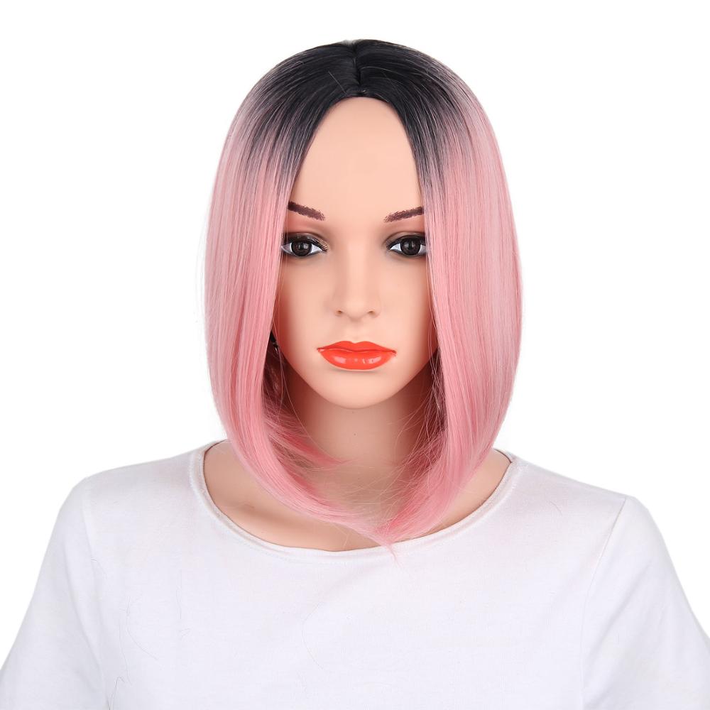 Bob Wigs Short Shoulder Length Ombre Bob Wig Two Tone Temu United Kingdom