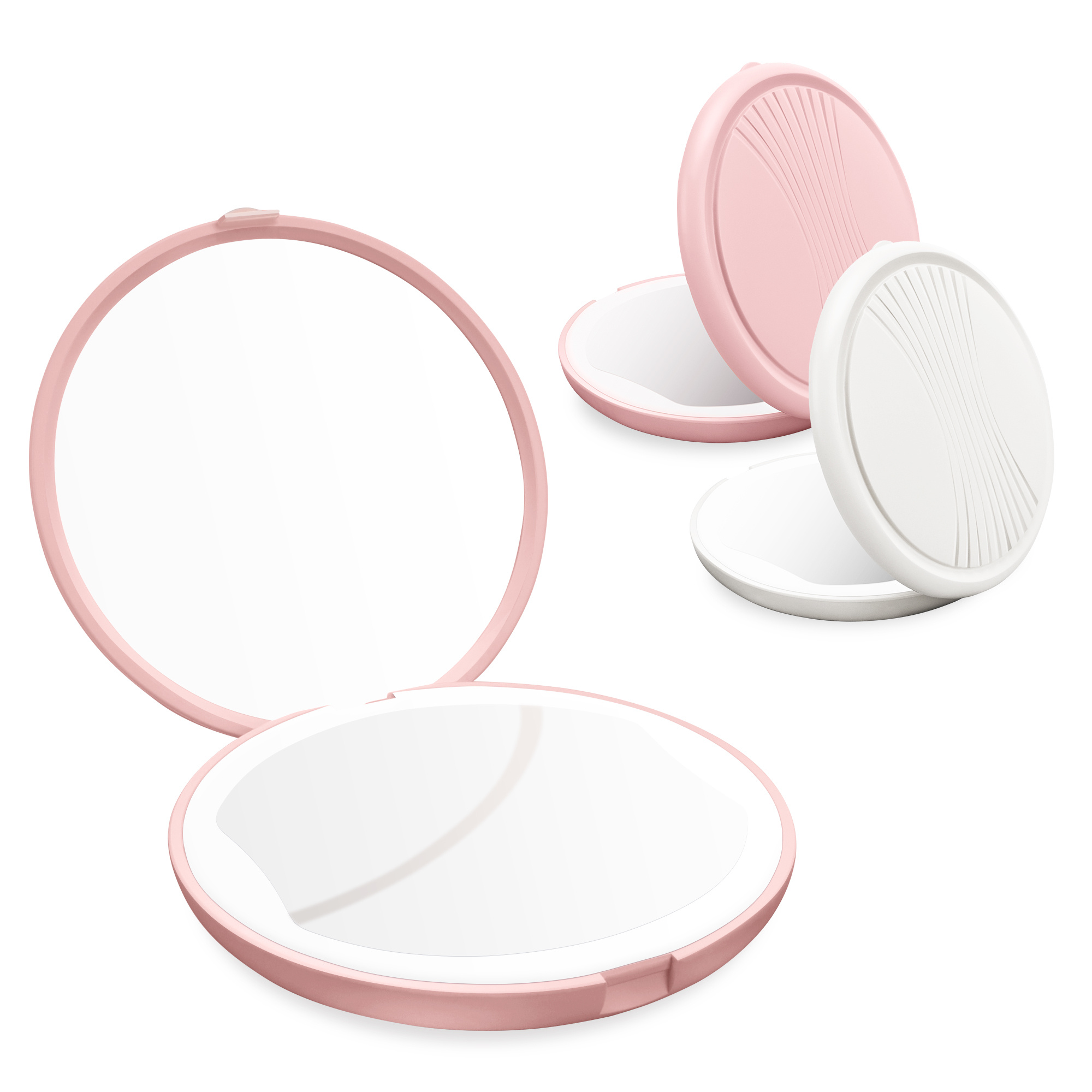 Plastic Hand Mirror