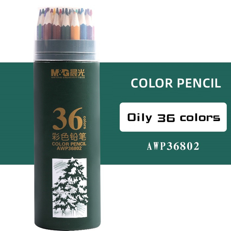 M g 12/24/36/48/72 Color Colored Pencils Set Gift For Adults - Temu