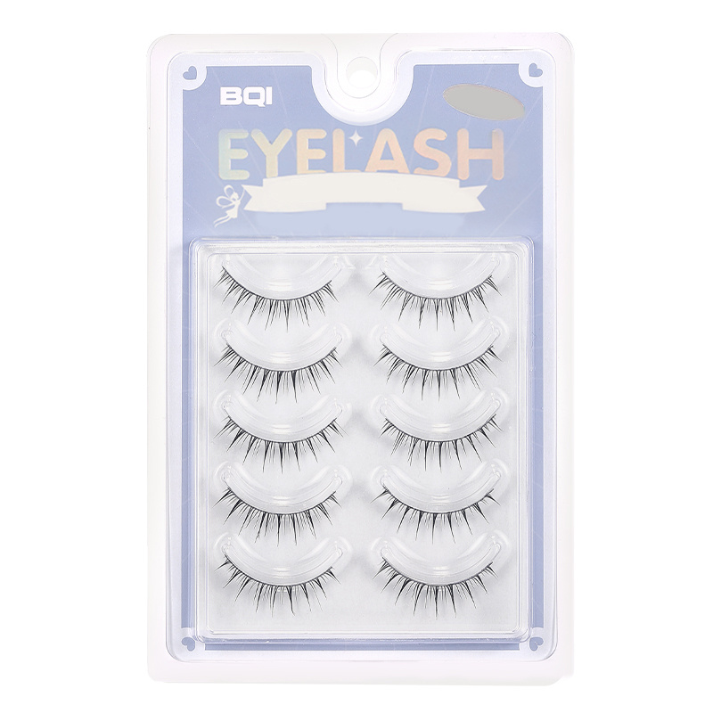 Japanese Wispy False Lashes Pack Natural Look Faux Mink - Temu Canada