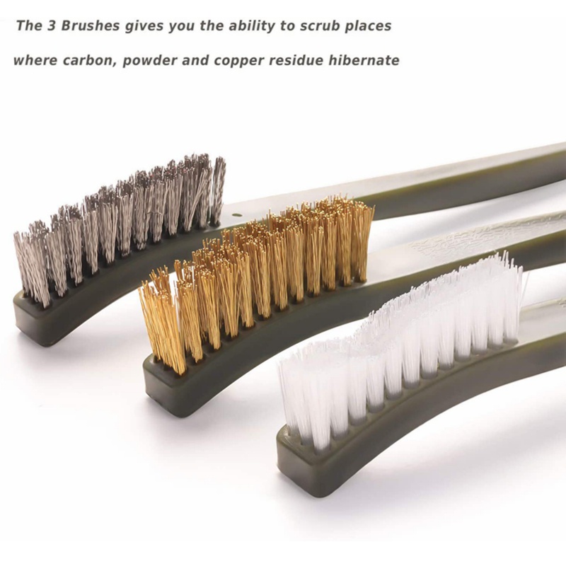 Premium Gun Cleaning Brushes Picks Kit Brass Copper Steel Temu