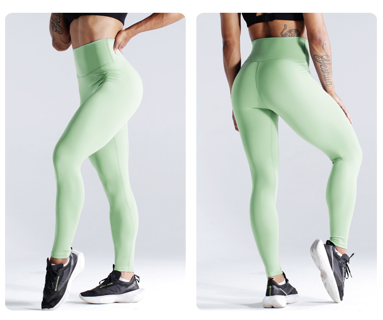 Legging Atlanta Crossed Waist - Green Mint – Total Flow Activewear