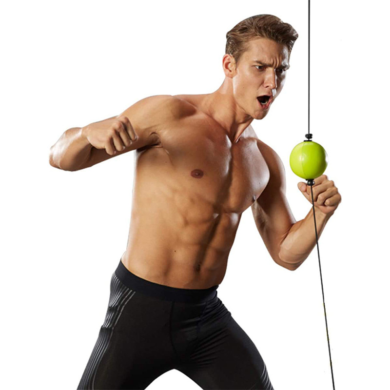 Train Reaction Speed Fight Ball Reflex Trainer Safe Double Temu