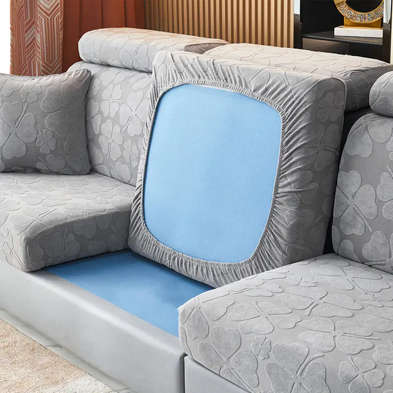 Anti-slip Stretch Couch Cushion Covers For Sectional Sofa